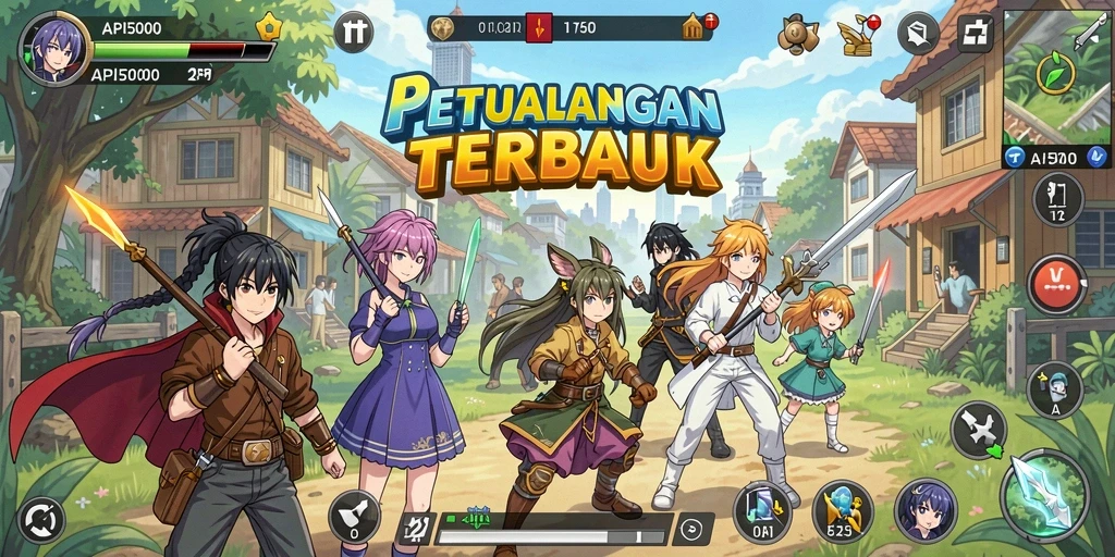 Tampilan gameplay API5000 yang menakjubkan dan penuh aksi.