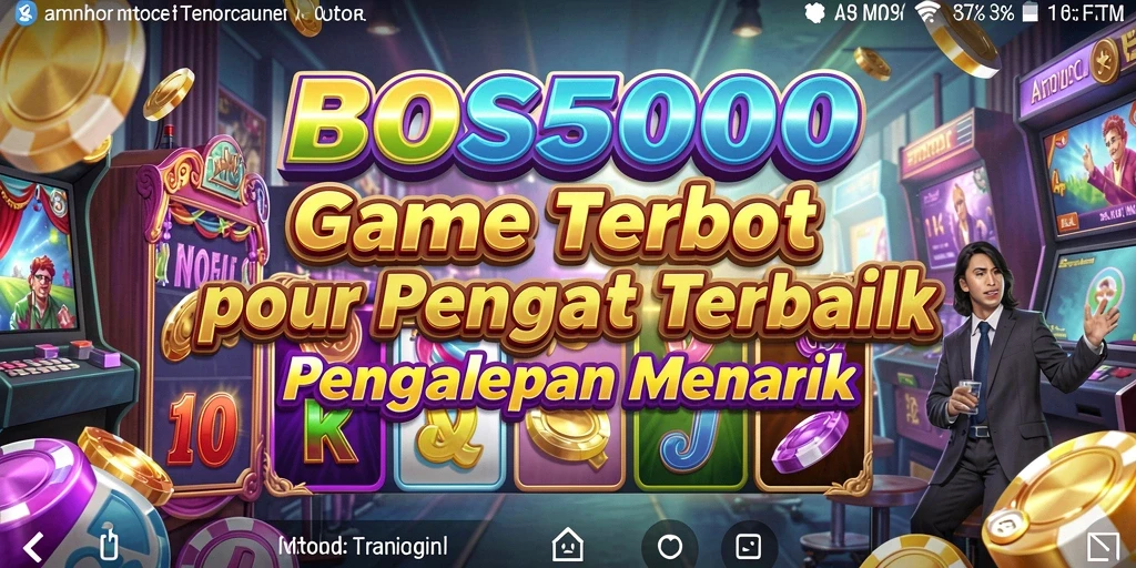 Screenshot gameplay BOS5000 yang menampilkan slot seru dan visual menarik.