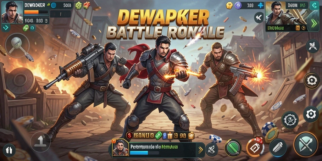 Gameplay seru dan penuh aksi di DEWAPOKER.