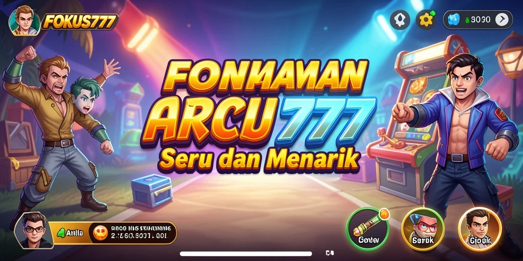 Tampilan gameplay seru dan menegangkan FOKUS777.