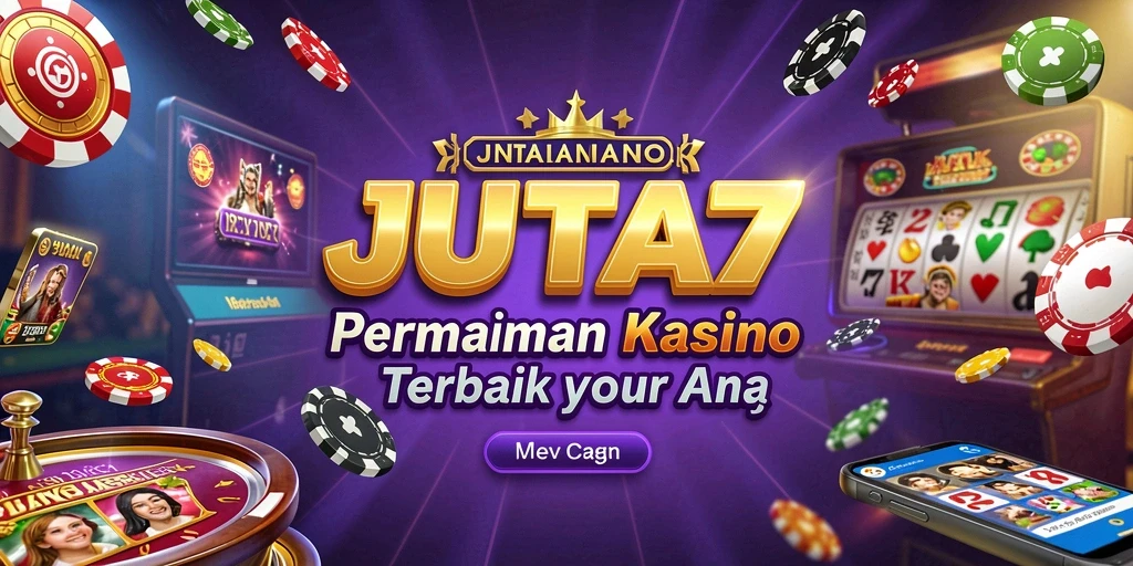 Tampilan menawan dari gameplay Kasino JUTA7 yang menggembirakan.