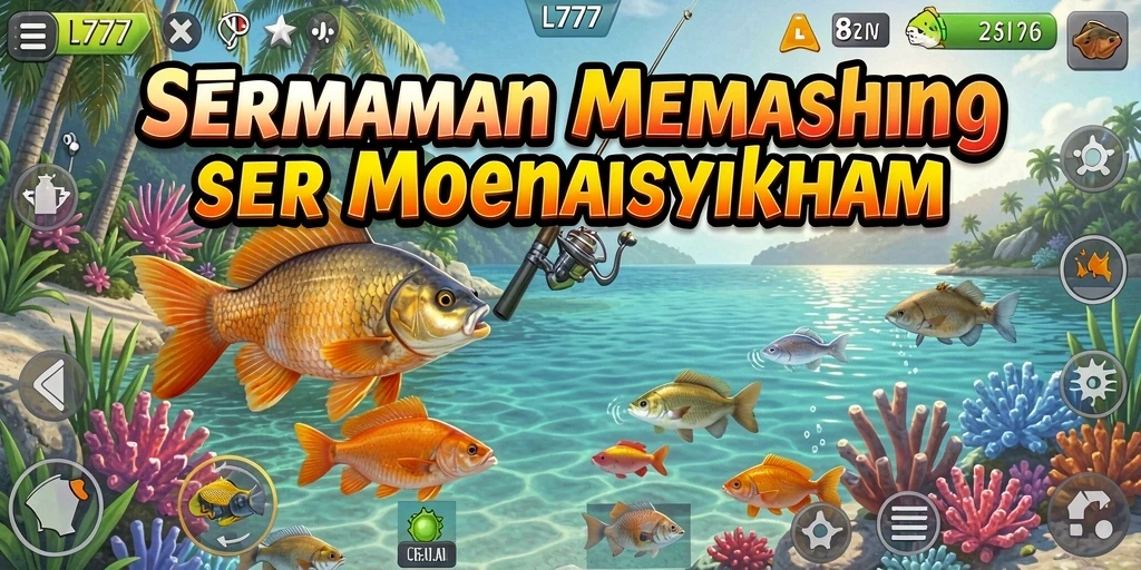 Tangkapan ikan yang spektakuler dalam gameplay L777.
