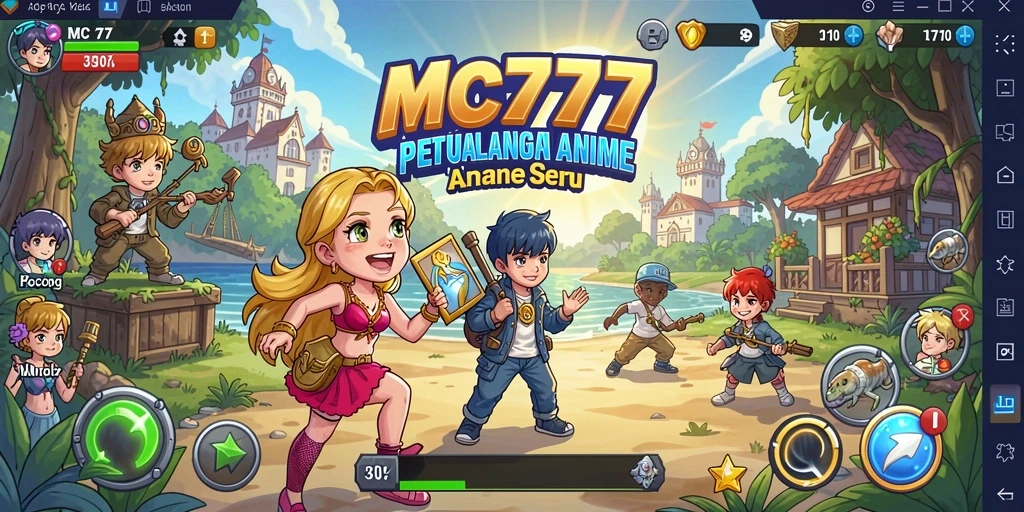 Gameplay seru dan karakter Anime yang unik di MC777.