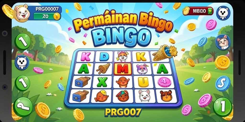Tangkapan layar gameplay Bingo PRG007 yang penuh aksi dan keseruan.