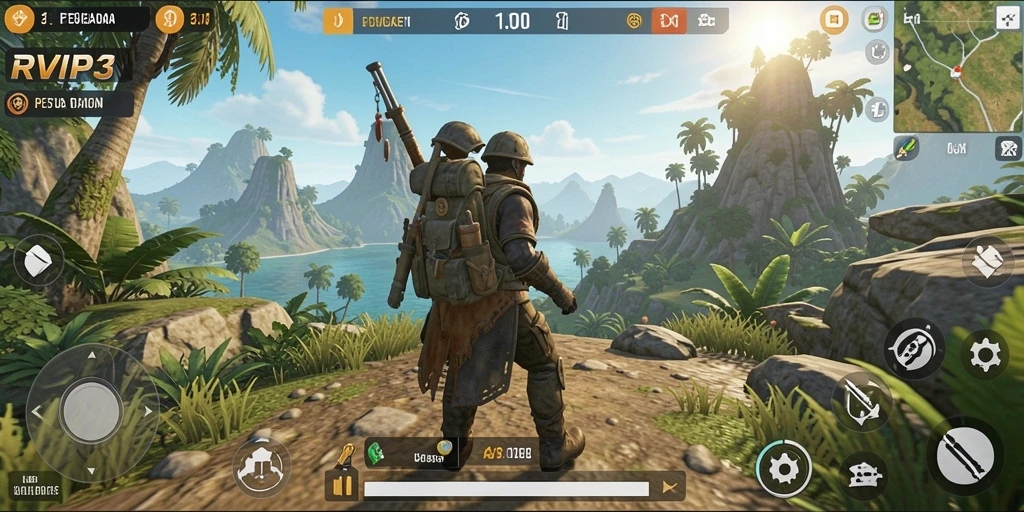 Menampilkan gameplay mendebarkan di dunia terbuka RVIP3.