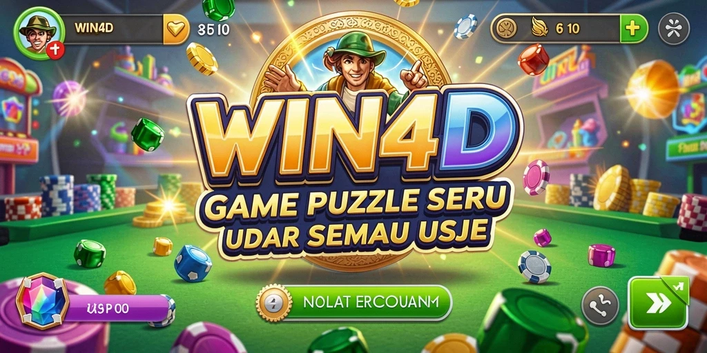 Tampilan gameplay <strong>WIN4D</strong> yang menantang dan menarik dalam puzzle.