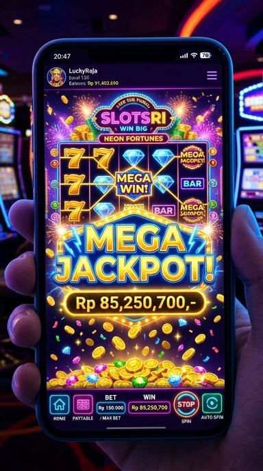 Proses pengunduhan aplikasi yang cepat dan mudah di slotsri.